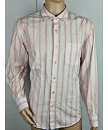 Tommy Bahama Mens XL long Sleeve Striped button up shirt pre-owned - £10.09 GBP