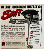 1949 Scott Atwater Shift Boat Engine Advertisement Fishing Outboard Moto... - $34.17 CAD