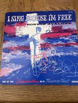 Ronnie Avalone I Sing Because I’m Free Album - £9.98 GBP