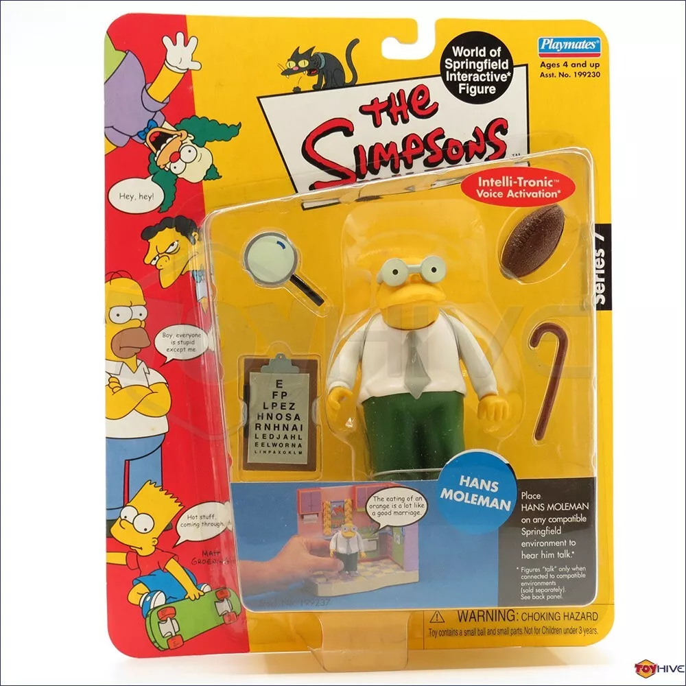 Primary image for The Simpsons, Hans Moleman, World of Springfield Interactive Figure by Playmates
