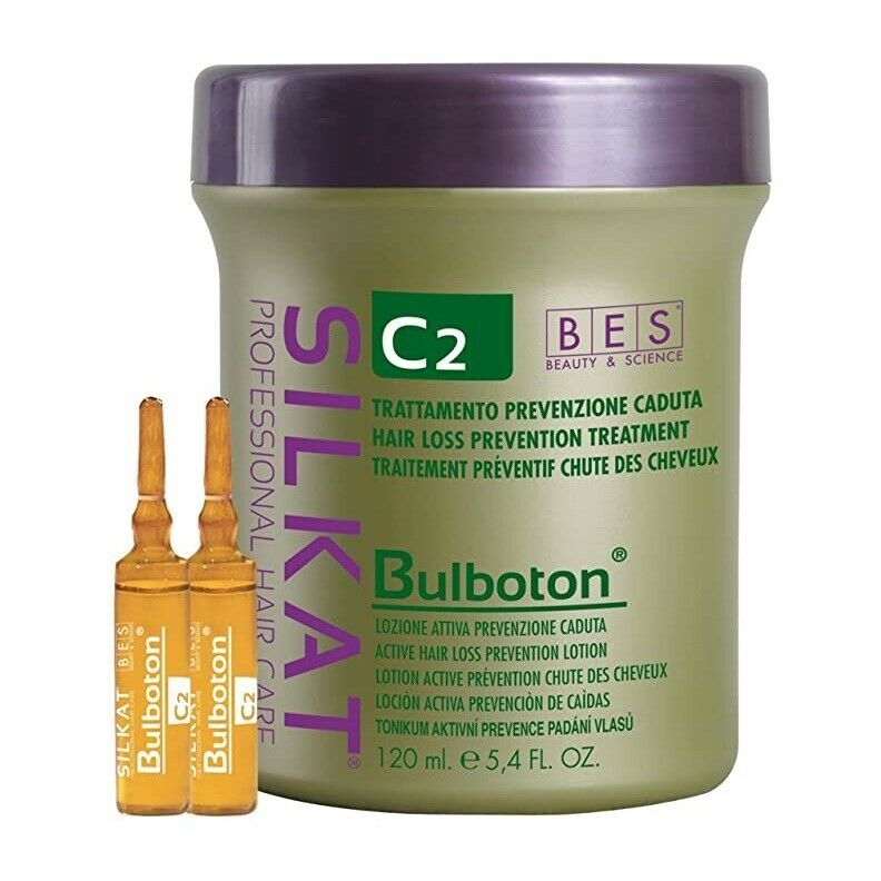 Silkat Bulboton C2 Excessive Hair Loss Lotion 12 x 10 ml - Bes Beauty & Scienece