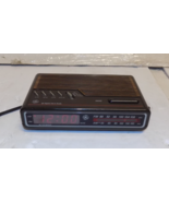 Vintage GE Radio 7-4612A AM/FM Digital Alarm Clock Radio Woodgrain - €49,34 EUR