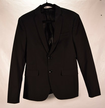 Zara Mens Dress Blazer Two Button Black Jacket 36 US NWT - £90.98 GBP