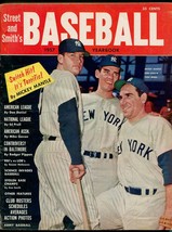 Street &amp; Smith&#39;s Baseball Yearbook 1957-Mickey Mantle-Yogi-Don Larsen-ML... - £146.54 GBP