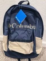 Columbia Unisex Zigzag 22L Adult Backpack &amp; Laptop Pocket Navy Blue New - £33.52 GBP