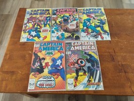 lot of 5 Marvel Captain America 344 350 351 352 353 - £12.70 GBP