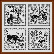  Aesop’s Fables Cross Stitch Sampler 3 Counted Cross Stitch Pattern PDF  - £3.95 GBP