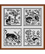  Aesop’s Fables Cross Stitch Sampler 3 Counted Cross Stitch Pattern PDF  - £3.93 GBP