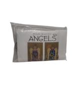 Banner Designs Four Seasons Angels Cross Stitch Kit Primitive Country Wi... - £30.52 GBP