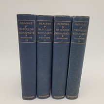 Antique 1891 Memoirs Of Napoleon Bonaparte 4 Volume Set Hardcover Books - £76.44 GBP