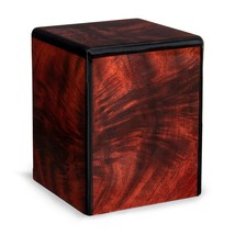 Bordeaux Infant/Child/Pet 30 Cubic Inch Wood Box Cremation Urn for Ashes - £117.85 GBP