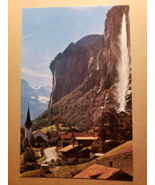 Vintage Postcard - Lauterbrunnen Village 1960s Switzerland - Interlaken - $20.42 CAD