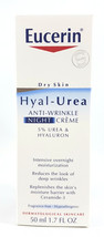 Eucerin Hyal-Urea Anti-Wrinkles Night Cream 5% Urea&Hyaluron 50ml - $36.82