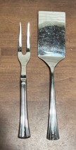 Reed &amp; Barton Brookshire serving Meat Fork &amp; spatula grilling utensils - $30.25