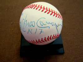 Chico Carrasquel # 17 4X ALL-STAR White Sox Signed Auto Vintage Oal Baseball Jsa - £94.95 GBP