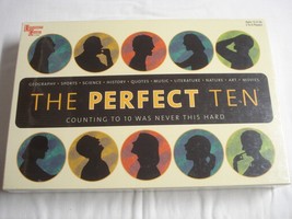 The Perfect Ten Game University Games 3D Board Game 2004 New Sealed - £15.74 GBP