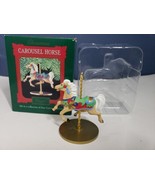 1989 Hallmark Christmas Carousel Horse:  &quot;Ginger&quot; 4th Ornament - £4.65 GBP