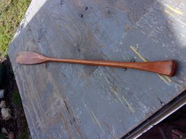 Vintage Lake George, NY  Wooden Canoe Paddle Oar 72" x 6-1/4"x 1-1/4" Di... - $153.45