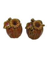 St. Nicholas Square Warm Wishes Pumpkin Sunflower Salt &amp; Pepper Set - $19.80