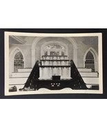 Kirtland Ohio Mormon Temple LDS Church Interior RPPC AZO - $14.00