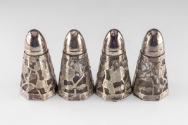 2 Ensembles De Vintage Argent Sterling Salt &amp; Pepper Shakers - $3,988.97 MXN
