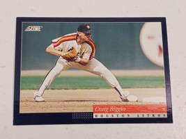 Craig Biggio Houston Astros 1994 Score Card #48 - £0.78 GBP