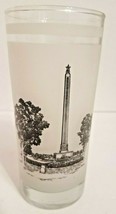 Vtg Texas 150th Anniversary San Jacinto Monument Norman Baxter Tumbler Glass  - £6.56 GBP