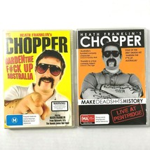 Heath Franklin Chopper 2 DVD Lot Region 4 Harden Feck Up Australia Dead Shets - £13.88 GBP