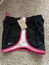 Nike Women&#39;s Nike Tempo Running Shorts Black Size Medium Dri Fit Brief D... - $16.82