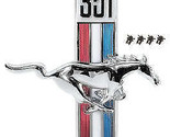 67-68 Mustang 351 Running Horse Emblem RH - £27.89 GBP