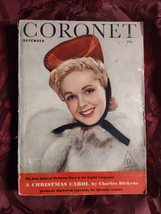 Coronet December 1942 Dec 42 Arthur Murray Ryerson Johnson Christmas Carol - £7.23 GBP