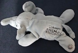 Disney&#39;s Animal Kingdom Plush Bean Bag Elephant 10 1/2&quot; Trunk to Tail No... - £6.02 GBP