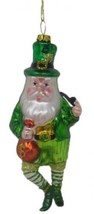 December Diamonds 05-05134 Irish Santa Claus w/ Bag Hanging Christmas Ornament - $18.66