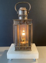 Antique Brass Oil Storm Lantern  - £44.10 GBP