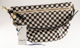 Clare V Grande Checkerboard Fanny Belt Bag w/ Original Tag Some Damage - $297.00