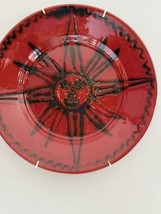 Sun wall plaque art face Pottery  Mexico 15&quot; - $612.15 MXN