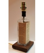 Chocorua NH Rye Whiskey Liquor Bar Bottle TABLE LAMP Lounge Light with W... - £41.02 GBP