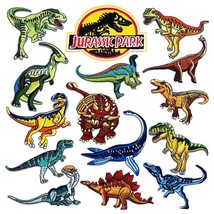 Dinosaur Patches 15Pcs Embroidered Applique Patches Sew On Or Iron On Pa... - £13.62 GBP