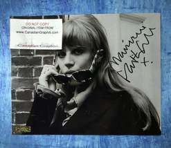 Marianne Faithfull Hand Signed Autograph 8x10 Photo COA - £121.37 GBP