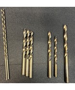 Precision HSS &amp; M42 Cobalt Drill Bit Lot .1870 10.2mm 10.0mm .3937 5/16 - $933.91 MXN