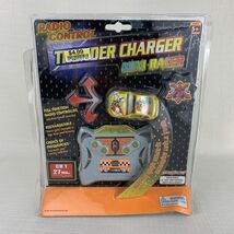 Megatoys Radio Control Thunder Charger R/C Mini Racer 1 Ch 27 MHz Yellow... - $12.00