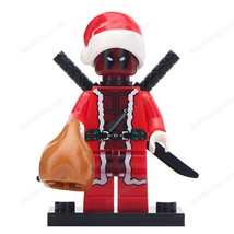 New Deadpool (Christmas Edition) Marvel Comics Moc Minifigures For Kids ... - £10.80 GBP