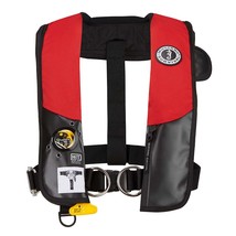 Mustang HIT Hydrostatic Inflatable PFD w/Sailing Harness - Red/Black - Automatic - £237.26 GBP