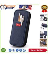 Deformable Large Pencil Pouch with Smooth Zipper for Easy Stationery Sto... - $37.18 CAD