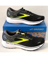 Brooks Ghost 14 Men’s Size 10 Running Shoes Black/Pearl/Nightlife - Worn... - £67.45 GBP