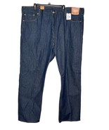 Levi&#39;s 501 Men Jeans Button Fly Straight Fit Denim Hi-Rise Blue Size 48 ... - £55.21 GBP