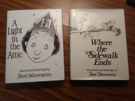 Lot of 2 Shel Silverstein books - £11.38 GBP