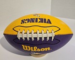 Wilson Minnesota Vikings Yellow &amp; Purple Football - $19.34