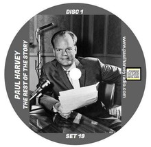 Paul Harvey (Set 19) The Rest of the Story 100 Episodes on 5 Audio CDs - $29.99