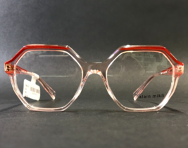 Alain Mikli Eyeglasses Frames A03167 005 Transparent Pink Burgundy 52-17... - £187.38 GBP